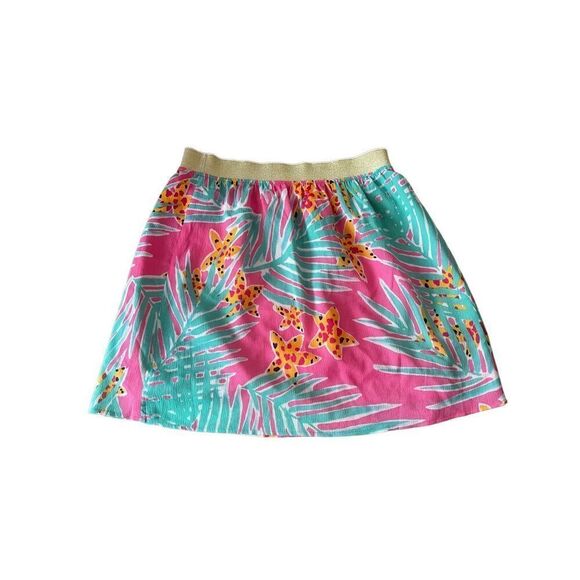 Lilly Pulitzer Womens Multicolor Tropical Leied Coy Mini Skirt Size Medium - Picture 1 of 8